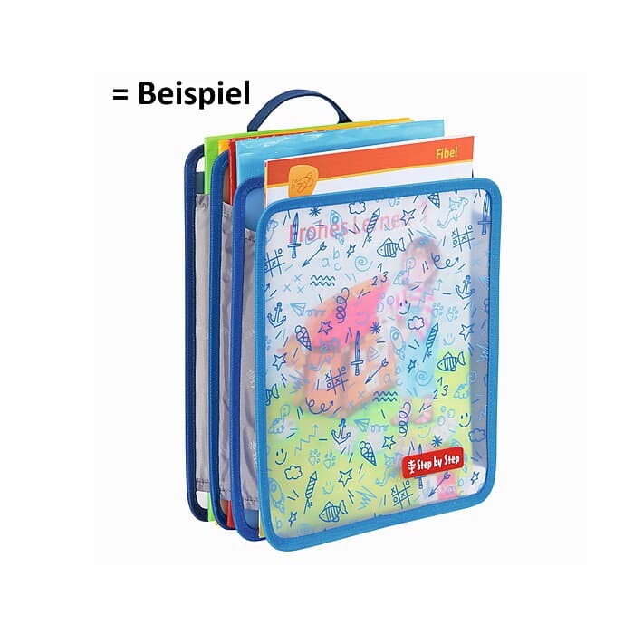Step by Step Faltbare Heftbox, Blau