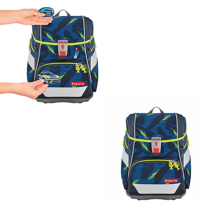 Step by Step 2in1 Plus Schulranzenset Police Car Cody