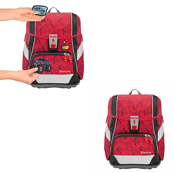 Step by Step 2in1 Plus Schulranzenset Monster Truck Rocky
