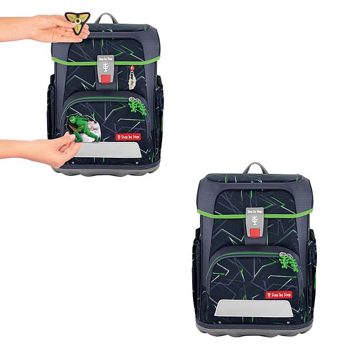 Step by Step Cloud Schulranzenset Ninja Kimo