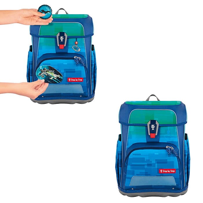 Step by Step Cloud Ocean Space Schulranzenset Craft