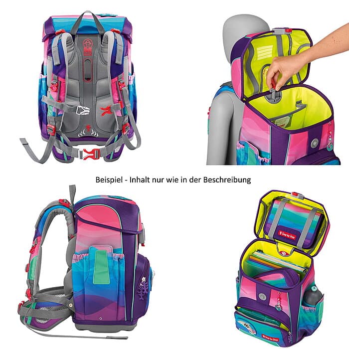 Step by Step Cloud Schulranzenset Ocean Dolphin Lana