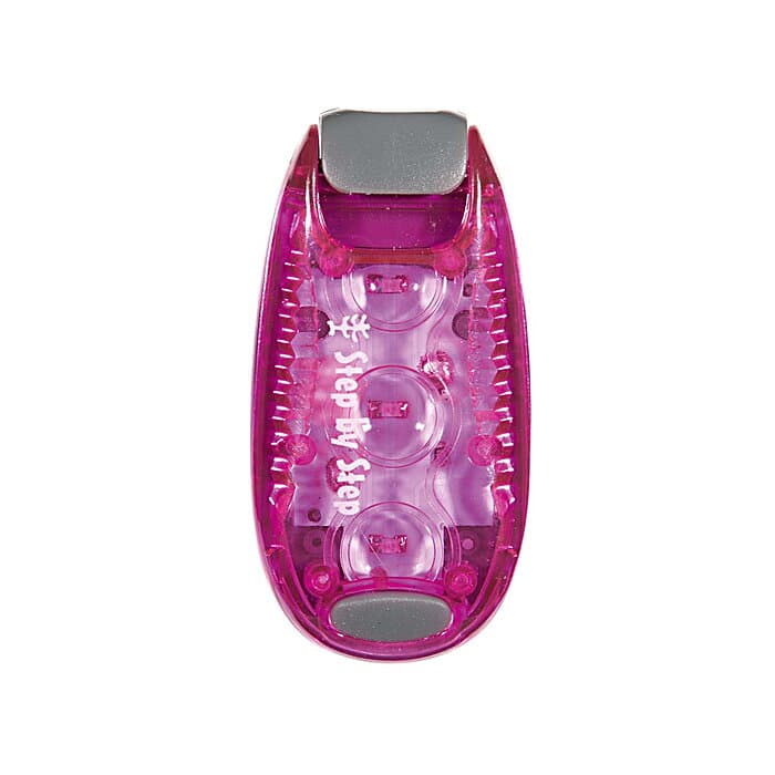 Step by Step LED Klemmleuchte pink
