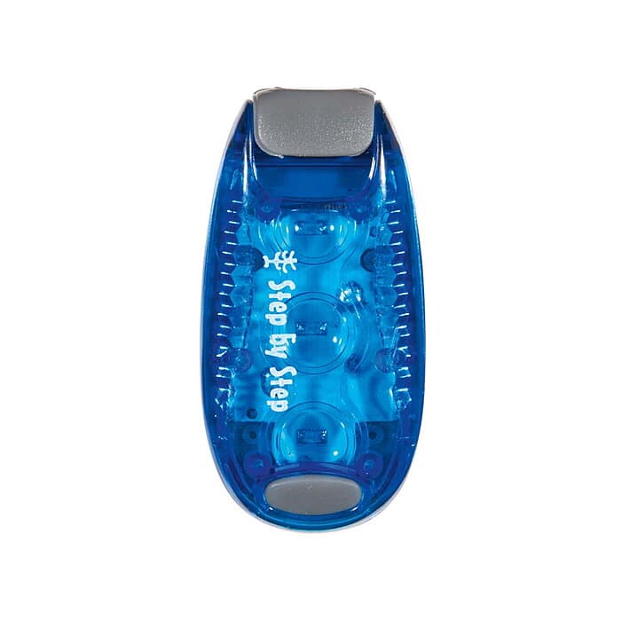 Step by Step LED Klemmleuchte blau