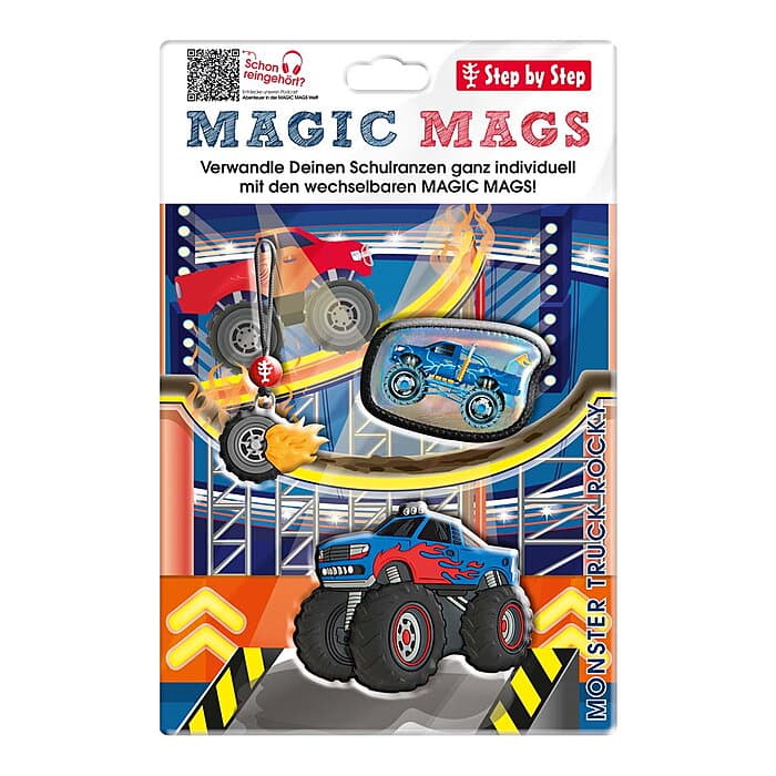 Step by Step Magic Mags Monster Truck Rocky