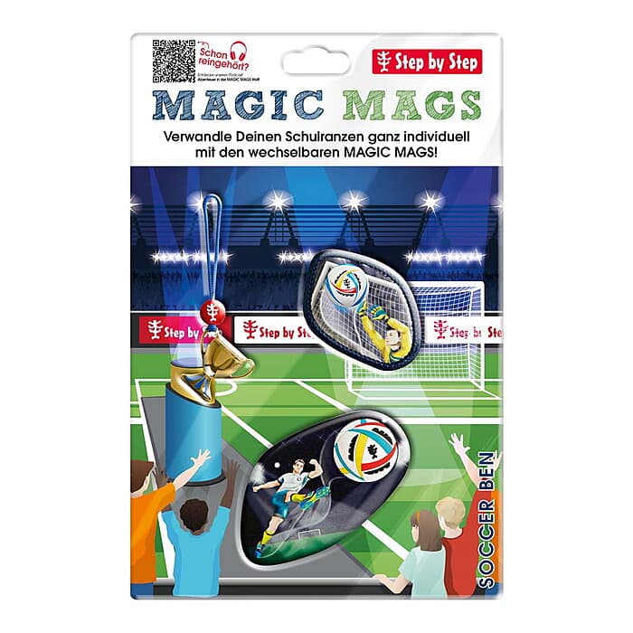 Step by Step Magic Mags Soccer Ben
