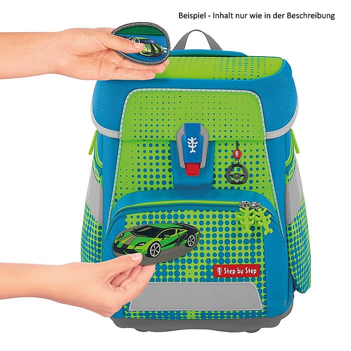 Step by Step Magic Mags Race Car Chuck