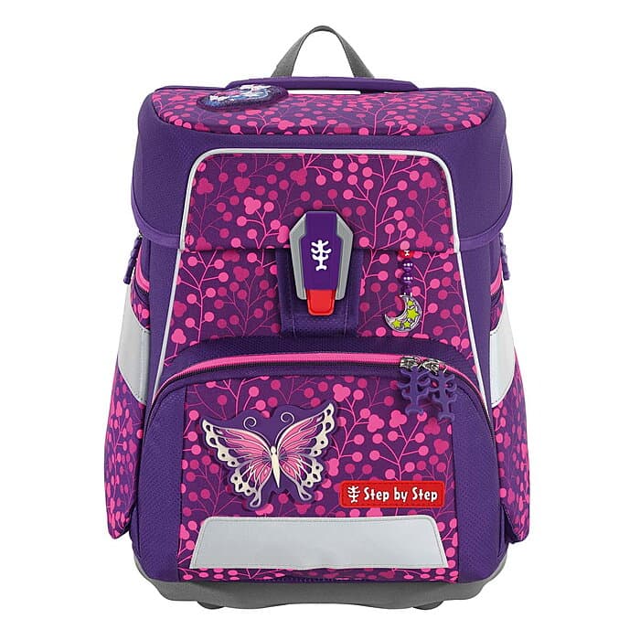 Step by Step Space Schulranzenset Shine Butterfly Night 2