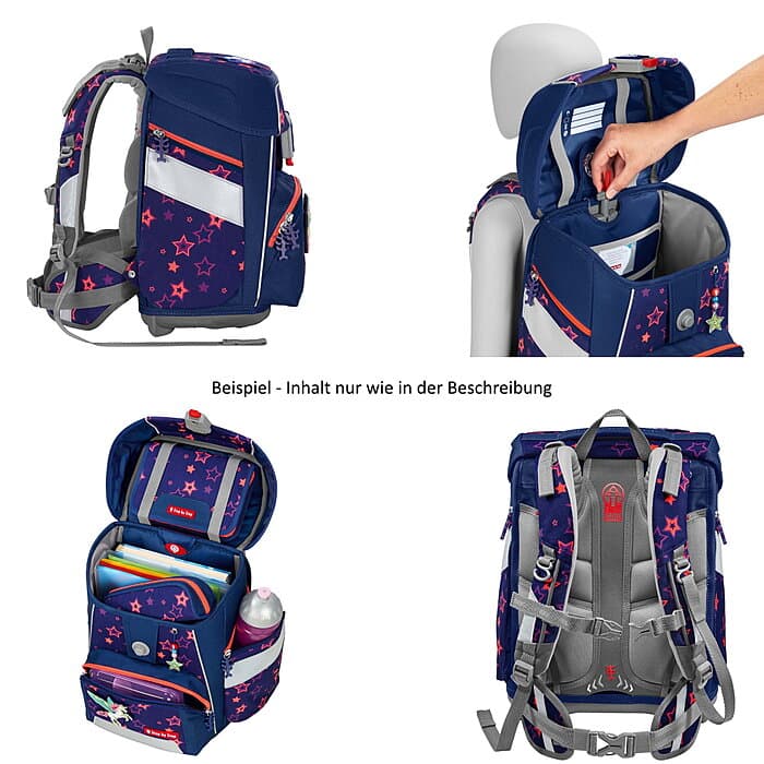 Step by Step Space Schulranzenset Shine Pegasus Night2
