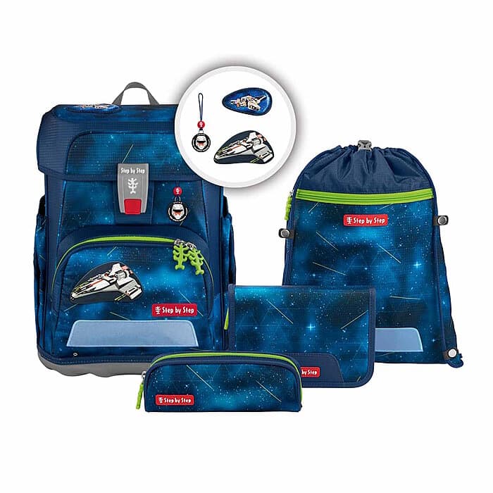 Step by Step CLOUD Schulranzen-Set Starship Galactus