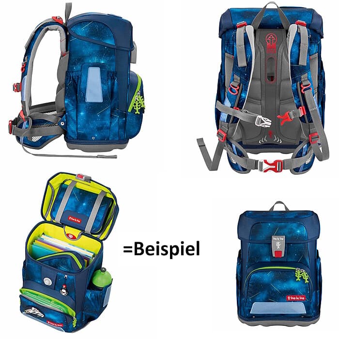 Step by Step CLOUD Schulranzen-Set Starship Galactus