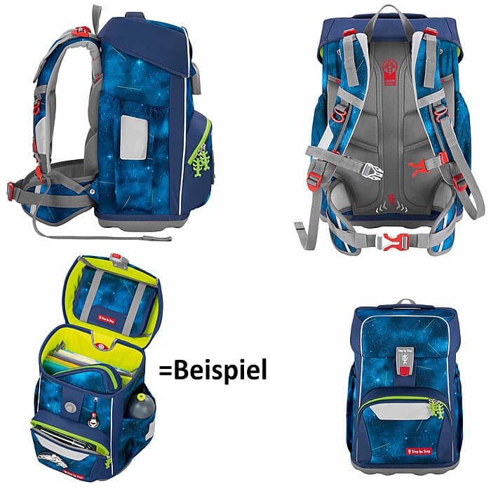 Step by Step GIANT Schulrucksack-Set Starship Galactus