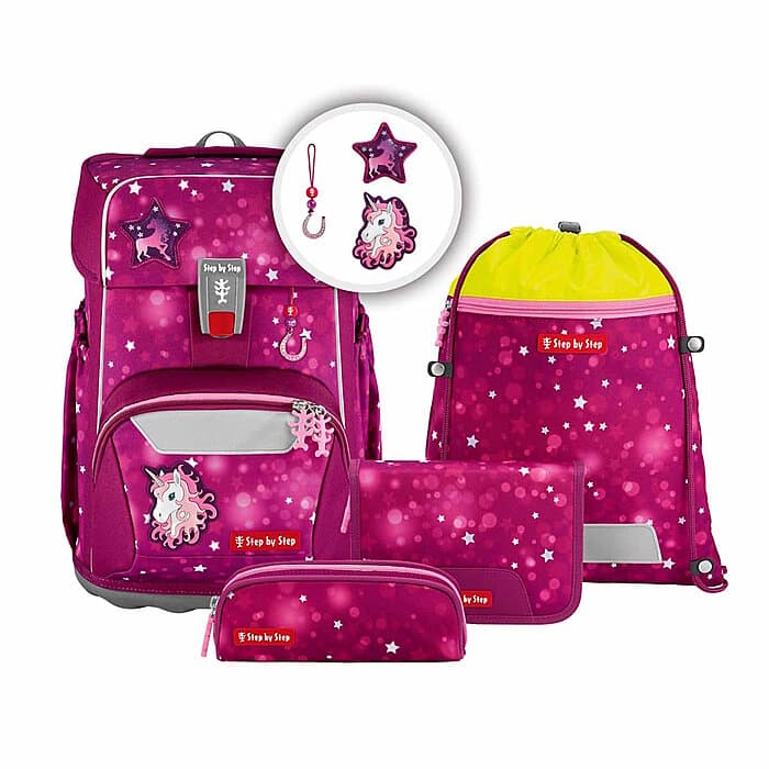 Step by Step GIANT Schulrucksack-Set Sweet Unicorn Nuala