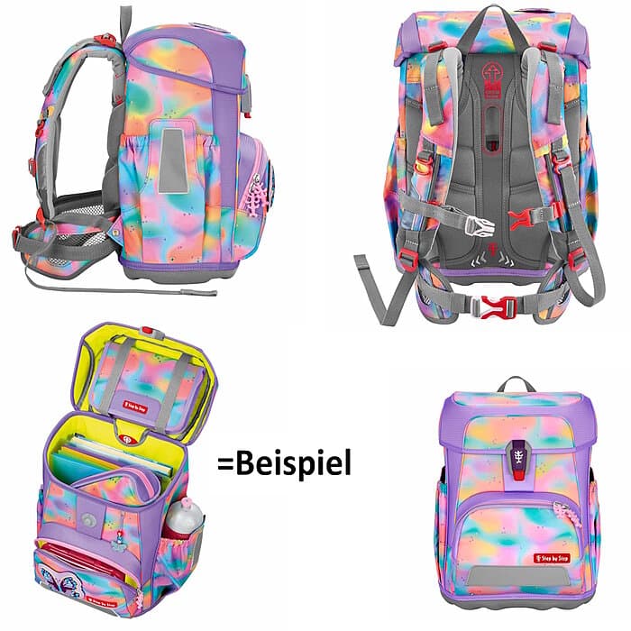 Step by Step CLOUD FLASH Schulranzen-Set Butterfly Luna