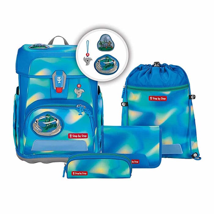 Step by Step CLOUD FLASH Schulranzen-Set Ninja Zazu