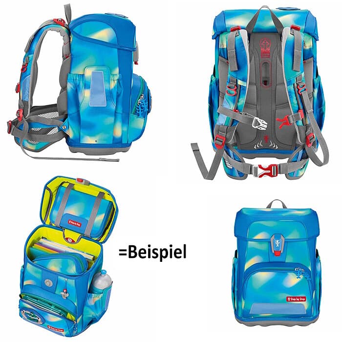 Step by Step CLOUD FLASH Schulranzen-Set Ninja Zazu