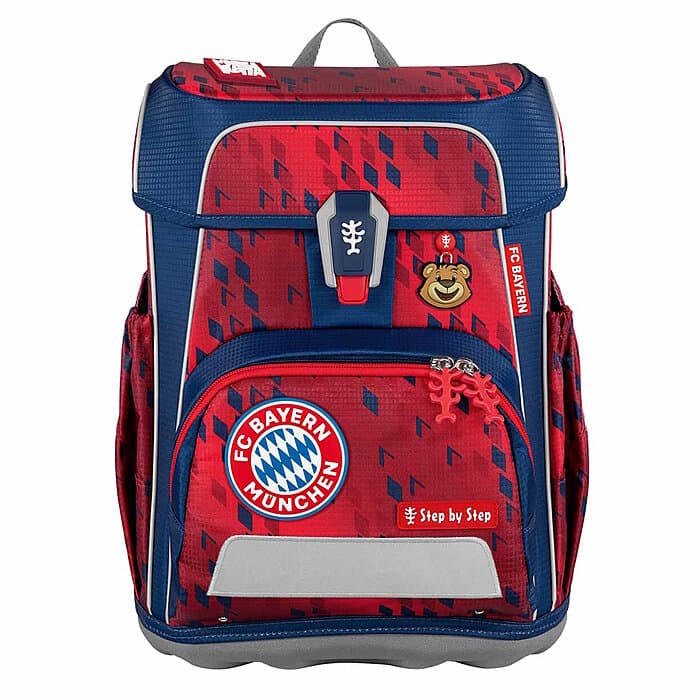 Step by Step CLOUD FC Bayern Schulranzen-Set Mia san Mia