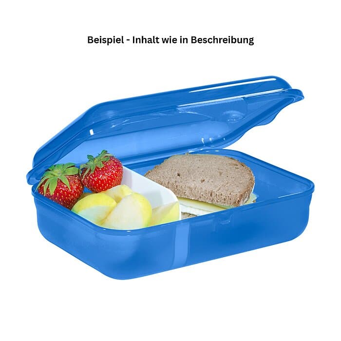 Step by Step Brotdose Cat Lilly Blau