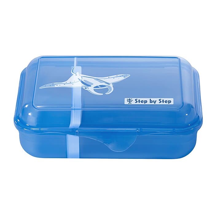 Step by Step Brotdose Manta Rio Blau