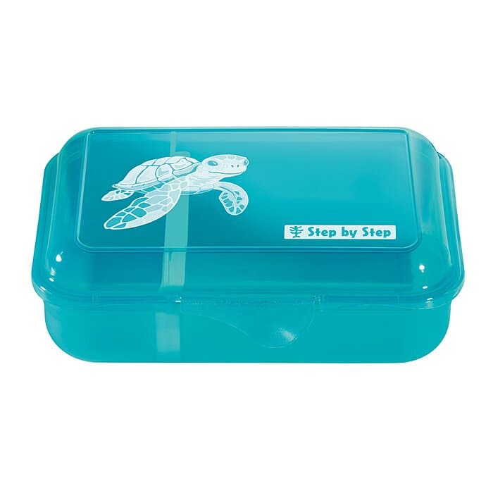 Step by Step Brotdose Turtle Josie Türkis