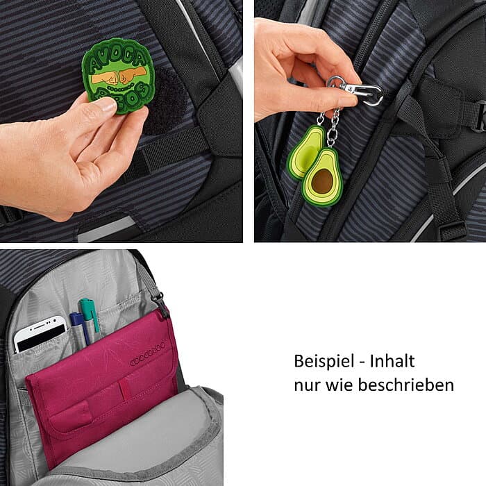 Coocazoo MATE Dark Mission 2tlg Schulrucksack Set