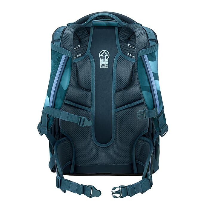 Coocazoo Mate Aqua Flow Schulrucksack Set 4tlg