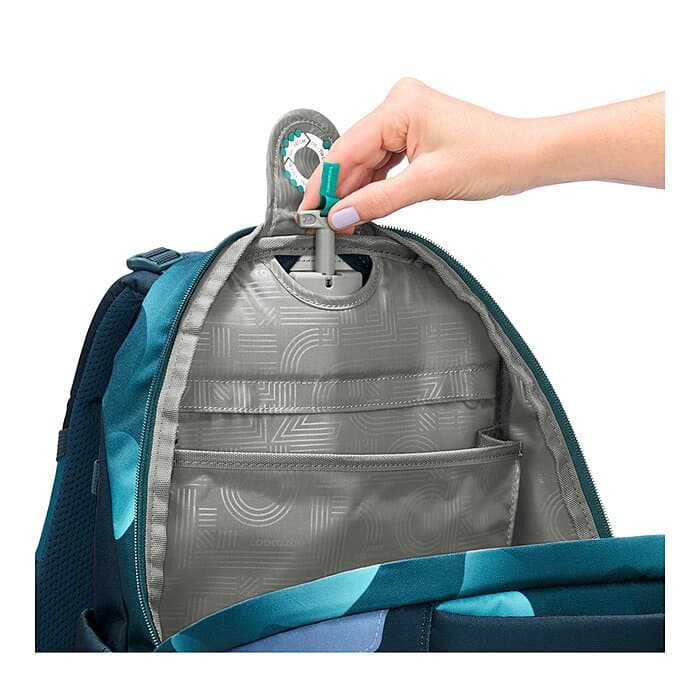 Coocazoo Mate Aqua Flow Schulrucksack Set 4tlg