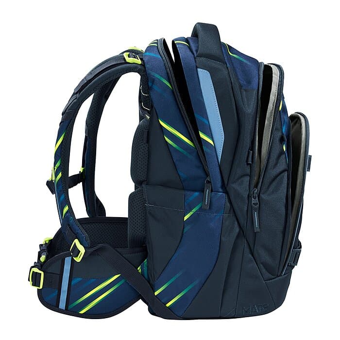 Coocazoo Mate Fast Lime Schulrucksack Set 3tlg