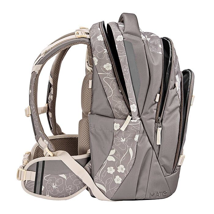 Coocazoo Mate Vanilla Bloom Schulrucksack Set 4tlg