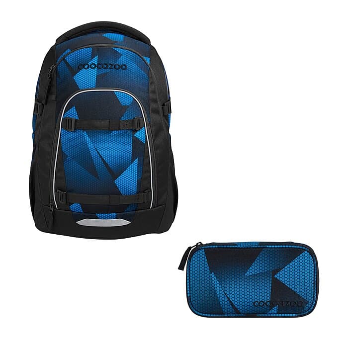 Coocazoo Mate Electric Ice Schulrucksack Set 2tlg