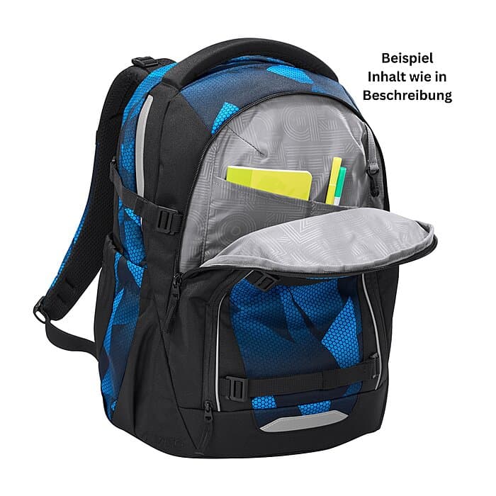 Coocazoo Mate Electric Ice Schulrucksack Set 4tlg