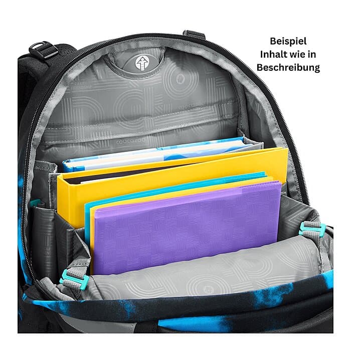 Coocazoo Mate Mystic Clouds Schulrucksack Set 4tlg