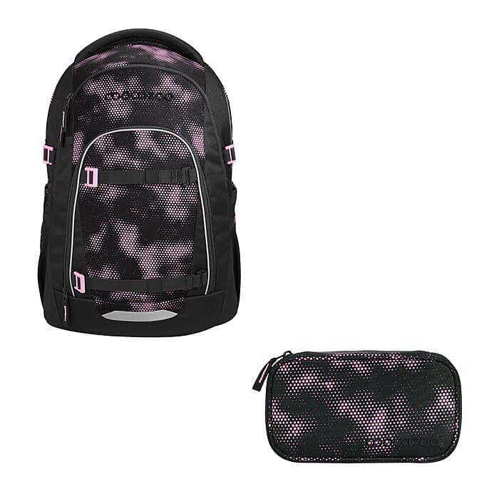 Coocazoo Mate Pink Illusion Schulrucksack Set 2tlg 2026