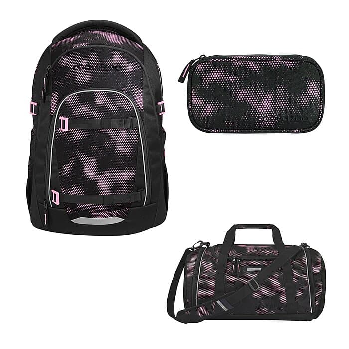 Coocazoo Mate Pink Illusion Schulrucksack Set 3tlg 2026