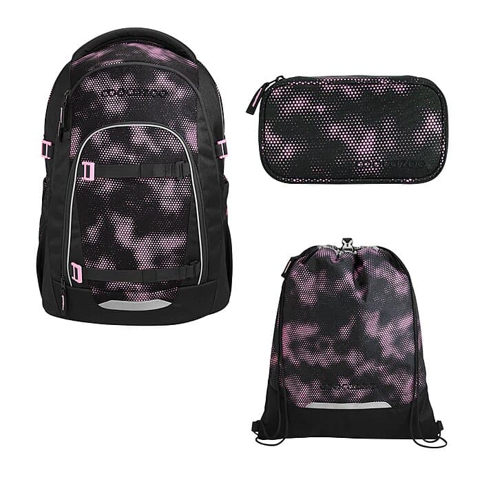 Coocazoo Mate Pink Illusion Schulrucksack Set 3tlg 2026