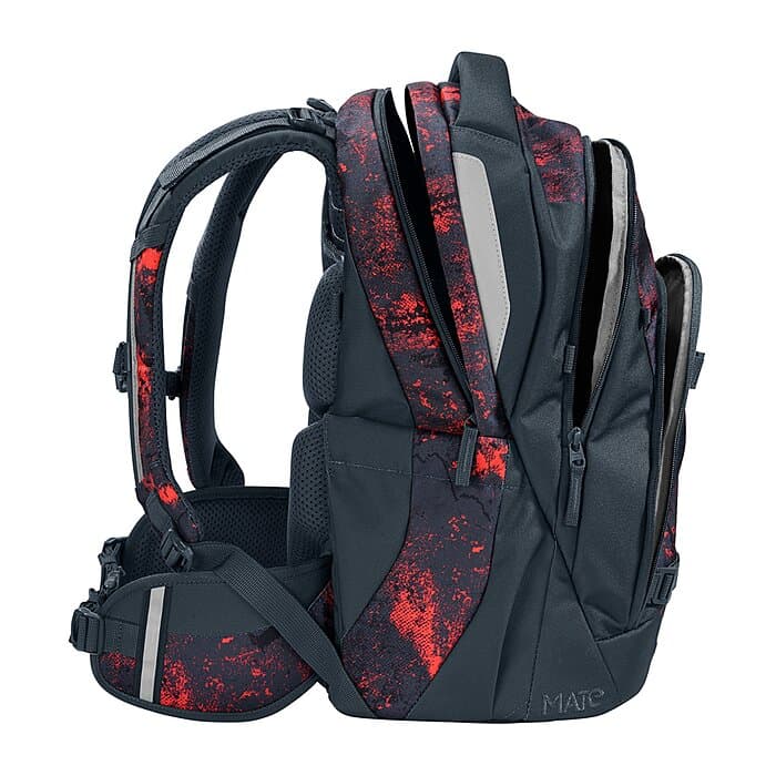 Coocazoo Mate Broken Black Schulrucksack Set 4tlg