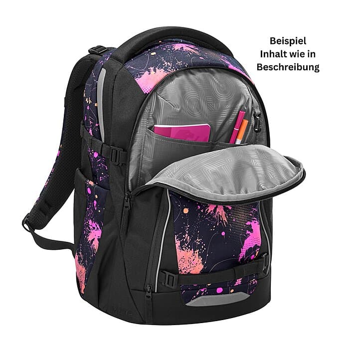 Coocazoo Mate Colour Drift Schulrucksack Set 3tlg