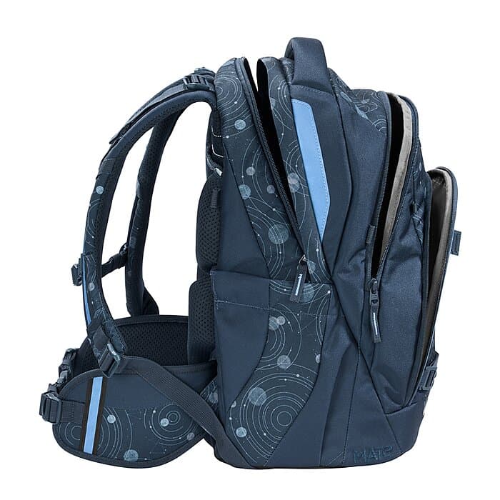 Coocazoo Mate Blue Orbit Schulrucksack Set 2tlg
