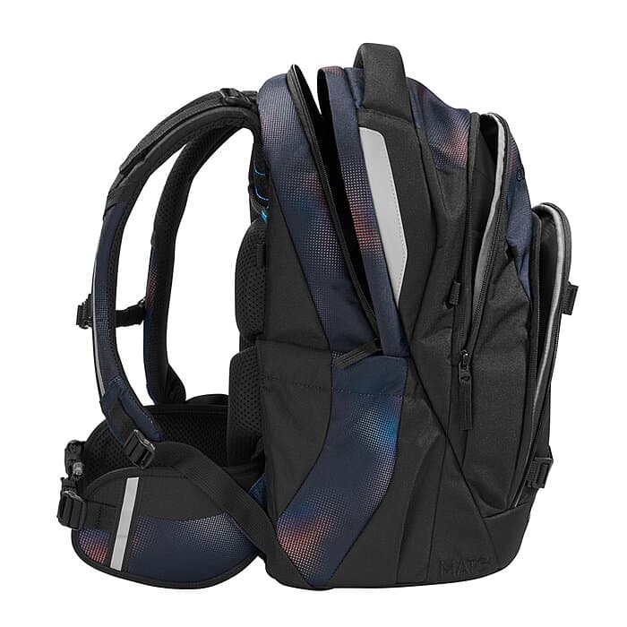 Coocazoo Mate Rainbow Illusion Schulrucksack Set 3tlg