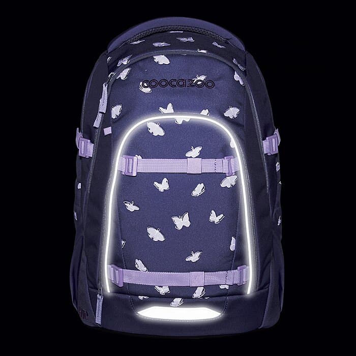 Coocazoo Mate Reflective Wings Schulrucksack Set 3tlg