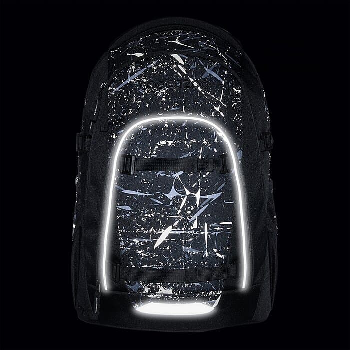 Coocazoo Mate Reflective Splash Schulrucksack Set 4tlg