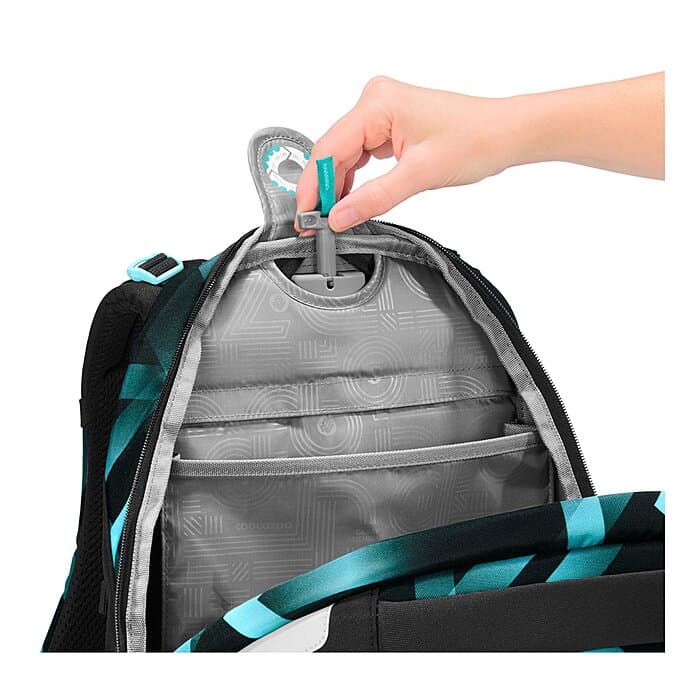 Coocazoo Porter Laser Lights Schulrucksack Set 4tlg