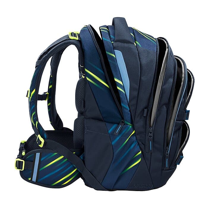 Coocazoo Porter Fast Lime Schulrucksack Set 3tlg