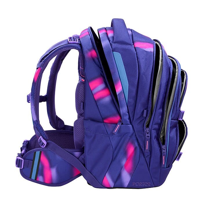 Coocazoo Porter Aurora Glow Schulrucksack Set 4tlg