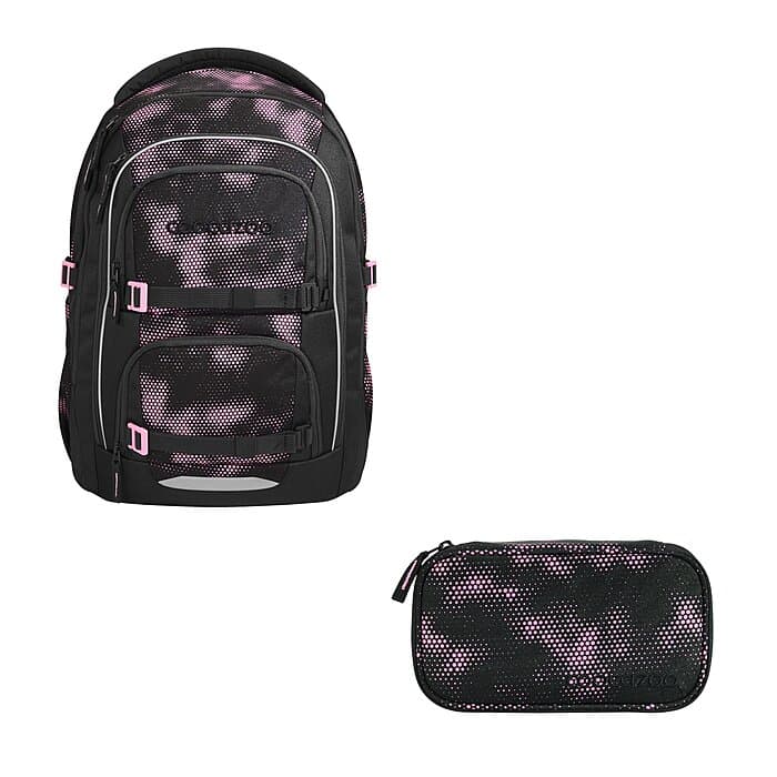 Coocazoo Porter Pink Illusion Schulrucksack Set 2tlg 2026