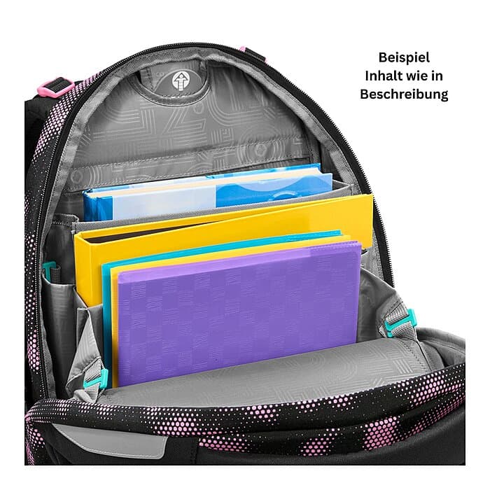 Coocazoo Porter Pink Illusion Schulrucksack Set 3tlg 2026