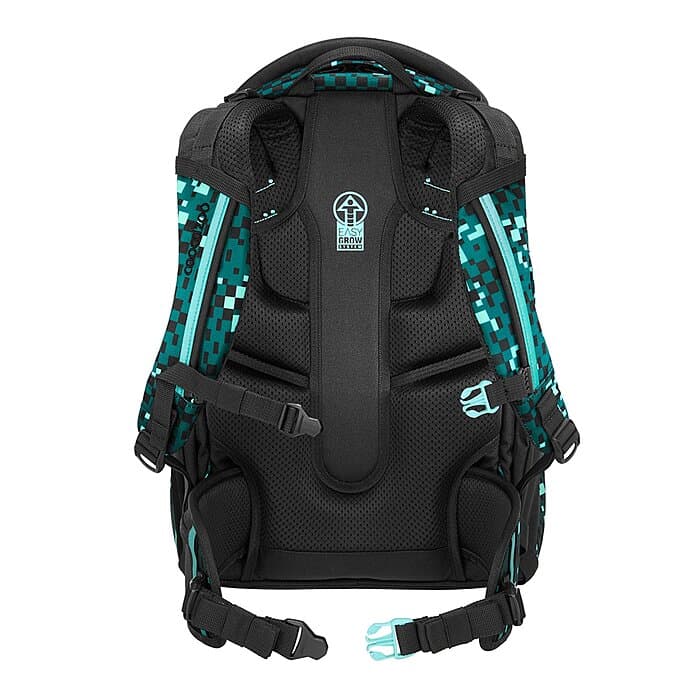 Coocazoo Porter Pixel Blox Schulrucksack Set 4tlg
