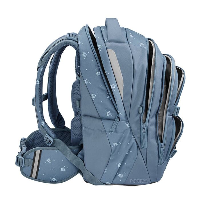Coocazoo Porter Bloomy Daisy Schulrucksack Set 4tlg