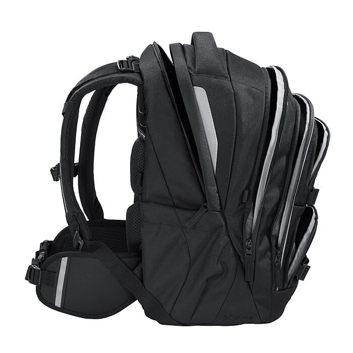 Coocazoo Porter Black Coal Schulrucksack Set 3tlg