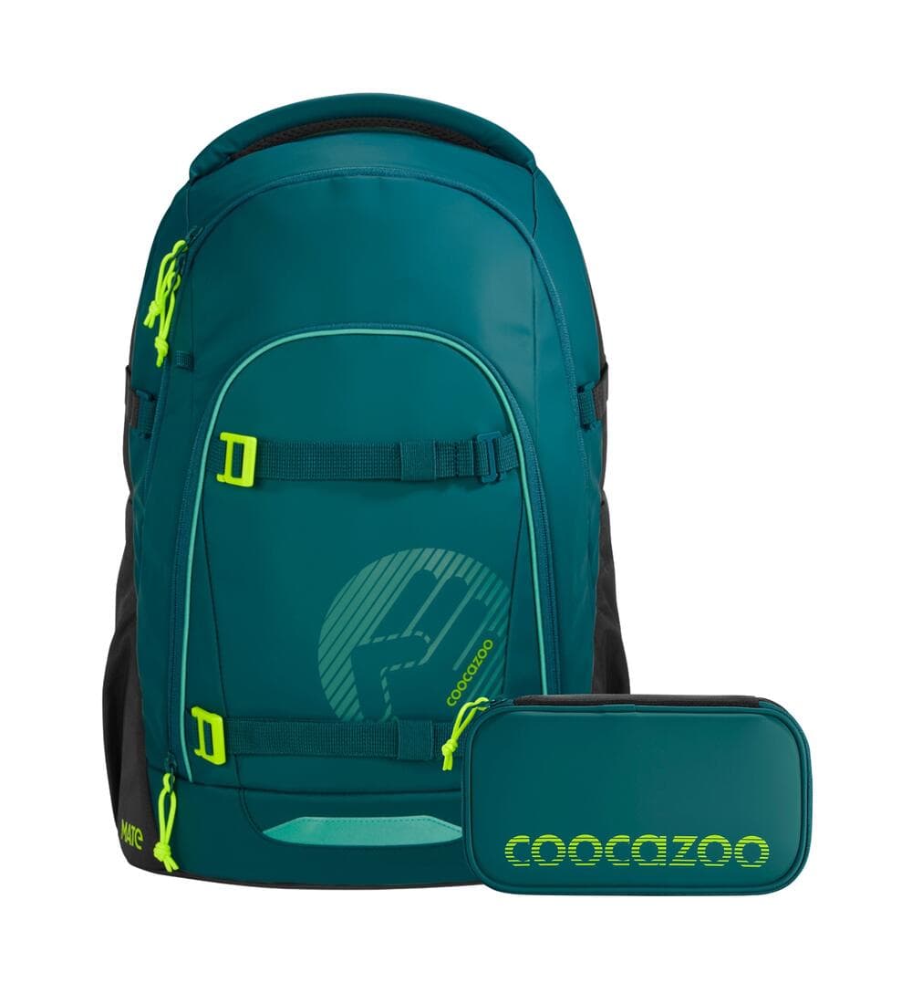 Coocazoo Mate Tarp Muddy Lagoon Schulrucksack Set 2tlg - Limitiert